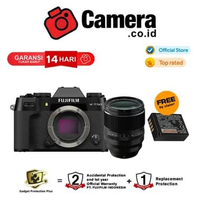 CAMERA.CO.ID - FUJIFILM X-T50 / Fuji XT50 Body Only Mirrorless Camera GARANSI RESMI Black + PWP XF 5