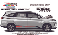 ALL NEW AVANZA VELOZ LIST TERBARU TOYOTA LIST MINIMALIST ERS STICKER