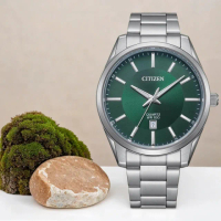 【CITIZEN 星辰】紳士日期手錶 男錶-42mm 520禮物 送禮 手錶(BI1031-51Z)