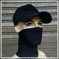 Masker Kain Hitam Polos mask slayer