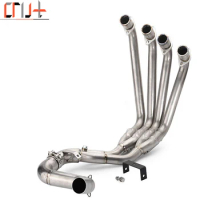 Motorcycle Exhaust Full System Stainless Front Link Pipe Escape Modified Muffler For Honda CBR650R CB650F CB650R CBR650F