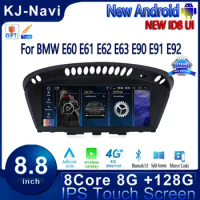 8.8 Inch ID8 For BMW E60 E61 E62 E63 E90 E91 Android 14 Car Monitors Multimedia Player Carplay BT Stereo Speacker Radio Player