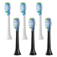 6pcs Brush Heads Adapted For Philips Sonicare W3 Premium White W2 Diamond Clean HX6 HX9 Series Electric Toothbrush HX9063 HX6066