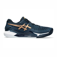 Asics GEL-Resolution 9 CLAY [1041A475-960] 男 網球鞋 榮耀系列 穩定 深藍