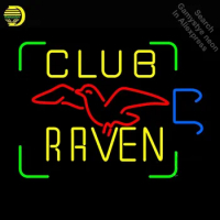 NEON SIGN For Club Raven Bird neon Light Sign Car Advertise Window for sale neon light Dropshipping retro neon LAMPS fluorescent