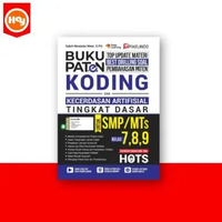 Buku Coding, Koding | Buku Paten Koding dan Kecerdasan Artifisial untuk SD, SMP, SMA - Pixelindo SMP