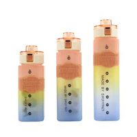 Capacity Leak-Proof Cup Outdoor Fitness Plastic Water Bottle Water Cup Straw Water Bottle Drinking Cup Sports Water Bottle