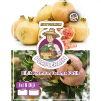 Bibit Premium Buah Delima Putih| Delimo|Benih Biji Delima Putih| Delima