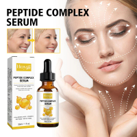 Hoygi Peptide Complex Serum, Improve Dry Skin Moisturizing Hydrating Anti-Aging Fade Spots Essence