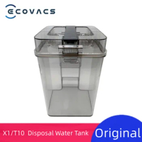 ECOVACS Original Disposal Dirty Water Tank for Deebot X1 OMNI /X1 Turbo/T10 OMNI/T10/T10 TURBO Robot Vacuum Cleaner Spare Parts