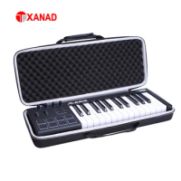 XANAD Hard Case for Alesis V25 | 25 Key USB MIDI Keyboard Controller Travel Protective Storage Bag (Only Case)