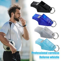 Extra Loud Sports Whistle Ball-Less Design Professional Sport Whistle with Rope Mouthguard for Coaches Referees Lifeguards