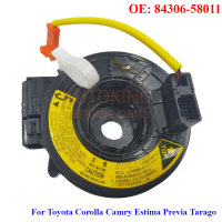 Kabel spiral airbag baharu untuk Corolla Camry Estima Previa Tarago 2000-2005 OE: 84306-58011