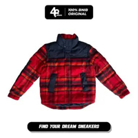Jaket Pria Timberland Welch Mountain Ultimate Puffer Red Navy (TB0A22TU-CH3) Original M