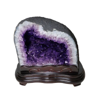 【晶辰水晶】5A級招財天然巴西紫晶洞 15.7kg(FA320)