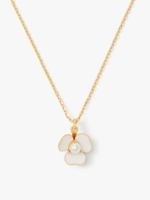 สร้อยคอ BOUQUET TOSS MINI PENDANT KD281 สีขาว
