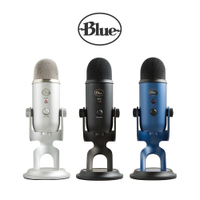 【Blue】YETI 雪怪 USB麥克風-霧黑/霧銀/午夜藍 (Podcast、直播推薦)