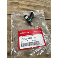 หัวฉีด6รูJ (S.4 ตัวเล้ก ) (16450-K60-T71) / (16450-K35-V01) Honda CT125 / Click125i แท้ฮอนด้า ( เวฟ1