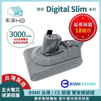 【禾淨家用HG】Dyson Digital Slim SV18 3000mAh副廠吸塵器配件 鋰電池