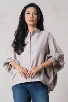 Bodytalk Kemeja Wanita Rihana Khaki