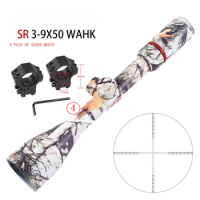 Hunting SR 3-9X50WA HK Optical Sight Airgun Optics Compact Rifle Scope For Airsoft Scopes With Random camouflage color