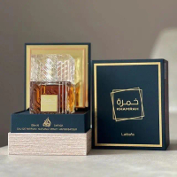 DISKON KHAMRAH LATTAFA 100ML design yang elegant dan kualitas aroma yang tahan lama