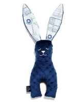 【質本嚴】波蘭品牌 La millou正品 Mr. bunny 安撫兔 23公分-Navy海軍藍 安撫兔/新生兒禮/彌月禮