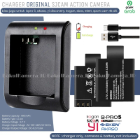 Desktop Charger With Battery SJCAM SJ4000 SJ5000 SJ6000 Kogan BPRO 5 / Akaso / SBOX / BCARE / EKEN