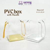 10pcs DIY PVC Doorgift Box Transparent Goodies box Office Stationery
