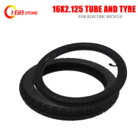 16x2.125 with a Bent Angle Electric Bicycle Tires 16 inch tire bike tyre Inner Outer