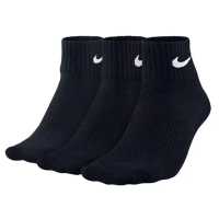 【NIKE 耐吉】襪子 中筒襪 運動襪 3雙組 U NK PERF LTWT QT NFS 144 黑 SX4706-001