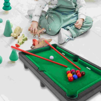Children's Billiard Toy Kids Mini Table Adult Set Tabletop Plastic Pool Tables for Adults