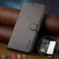 Leather Flip Phone Case For XiaoMi Redmi 9 9A 9C 9T 10 10C 10A 11A 13C A3 A2 A1 Note 9S 8 7 Mi Poco X4 X3 F3 M3 Pro Wallet Cover