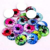 24pcs/lot Small Pupil Eyechips Pattern for Blythe Doll DIY Accessories BT099