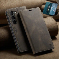 For Samsung Galaxy S22 S23 Ultra S21 Case Leather Wallet Flip Cover For Samsung S22 Plus 5G Case Book Luxury Phone Cases Coque