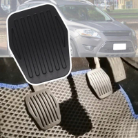 Clutch Brake Pedal Pad Manual For Volvo V40 C30 C70 II Cabrio MK2 S40 V50 Car Rubber Foot Pedal Lining Covers Replacement Parts
