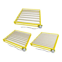 Egg Turning Tray, Egg Incubator Egg Turner Tray with Automatic Turning Motor for Hatching Chicken Duck Bird Quail Poultry(110V)