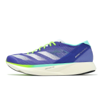 adidas 競速跑鞋 Adizero Takumi Sen 10 男鞋 藍 雙層緩震中底 推進 運動鞋 IF1211