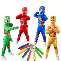 AL ชุดฮาโลวีนเลโก้ผีนินจา  NINJAGO เด็ก cosplay ชุดการแสดงอนิเมะ