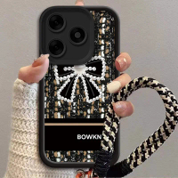 Sarung Telefon Rama-rama Mutiara Serasi Dengan Tecno Spark10, Spark10Pro, Spark10C TPU Tecno Spark20