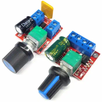 PWM DC Motor Speed Controller Module 4.5V-35V 5A 90W Mini DC-DC Speed Regulator Control Adjust Board Switch for LED Dimming