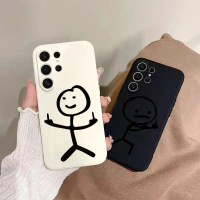 เคสโทรศัพท์ลายการ์ตูนผู้จับคู่สุดน่ารัก สำหรับ Samsung Galaxy S24 Ultra, S23 FE, S22, S20 Plus, A15,