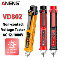 tespen induksi non contact AC voltage alert detector pena detektor voltase tegangan arus listrik ama