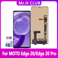 NEW LCD For Motorola Edge 20 For MOTO Edge 20 Pro XT2153-1 Display Touch Screen Digitizer Assembly Glass Replacement Repair