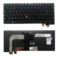New French Azerty Laptop Keyboard Black For Lenovo Thinkpad T460S T460P T470S T470P With Backlight