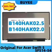14” Original For Acer Swift 5 SF514-54 Laptop LCD Touch Screen Panel B140HAK02.5 B140HAK02.0 FHD 1920X1080 eDP
