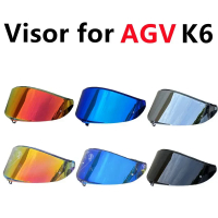 K6หมวกกันน็อค Visor เปลี่ยนสำหรับ AGV K6 K6S รถจักรยานยนต์หมวกกันน็อคโล่ Sunshield ป้องกันรังสียูวี Viseira Capacete Cascos อุปกรณ์เสริม