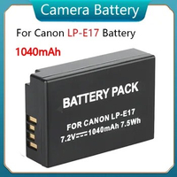 1040mAh Camera Battery LPE17 LP E17 LP-E17 Battery for Canon EOS RP 200D 250D M3 M5 M6 750D 760D T6i T6s 800D 8000D Kiss X8i