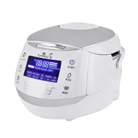 8 Cup 1.5L Ceramic Rice Cooker Multi Ninja Tech 6 Functions 24Hr Timer Motouch Display White/Long Grain Brown Soup Cake