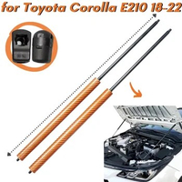 9 Colors Carbon Fiber Bonnet Hood Gas Struts Springs Dampers for Toyota Corolla E210 2018-2022 Lift Supports Shock Absorber